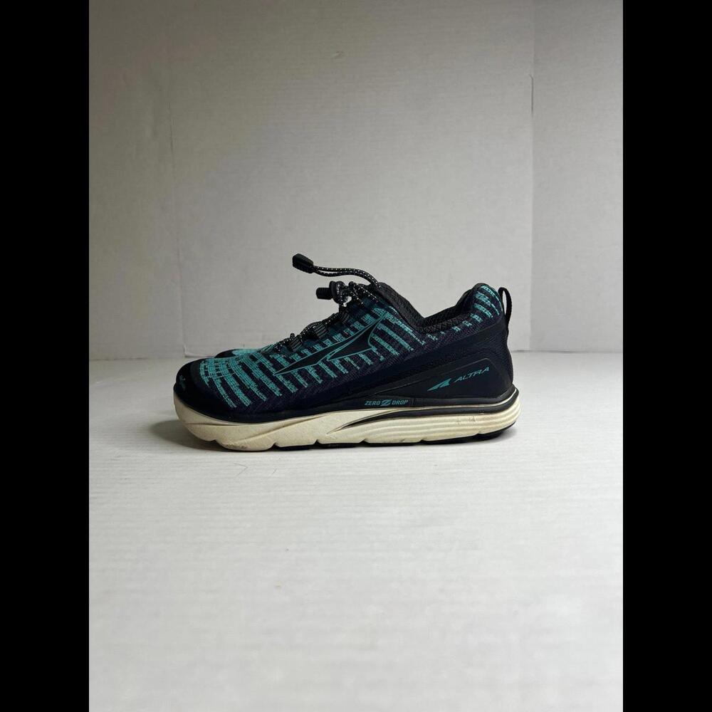 Altra Blue & Black Striped - Size 8.5